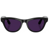 Умные очки Ray-Ban Meta* Skyler Gen 2 Shiny Black, Фотохромные линзы Clear to Amethyst Transitions (RW4014)